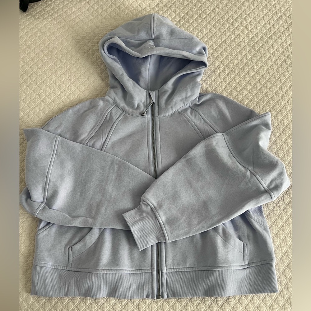 Lululemon Light Blue/Periwinkle Scuba - size M/L
